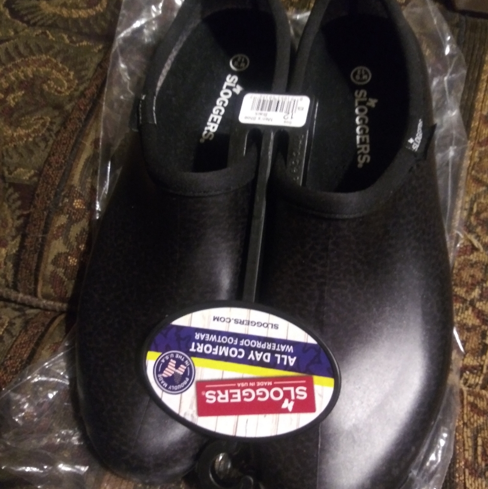 New Sloggers Clogs Black Waterproof